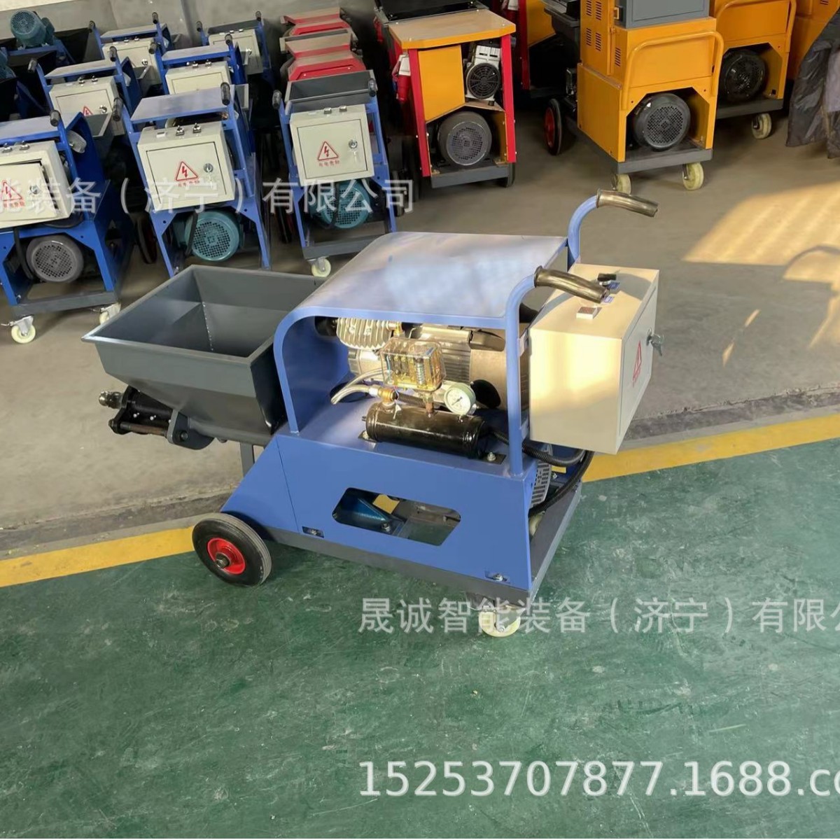 厂家销售小型喷涂机喷浆机多功能全自动砂浆喷涂机