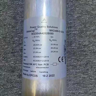 EPCOS MKD480-D-25.0 B32304A4252B080 3*115UF 480V 薄膜电容器