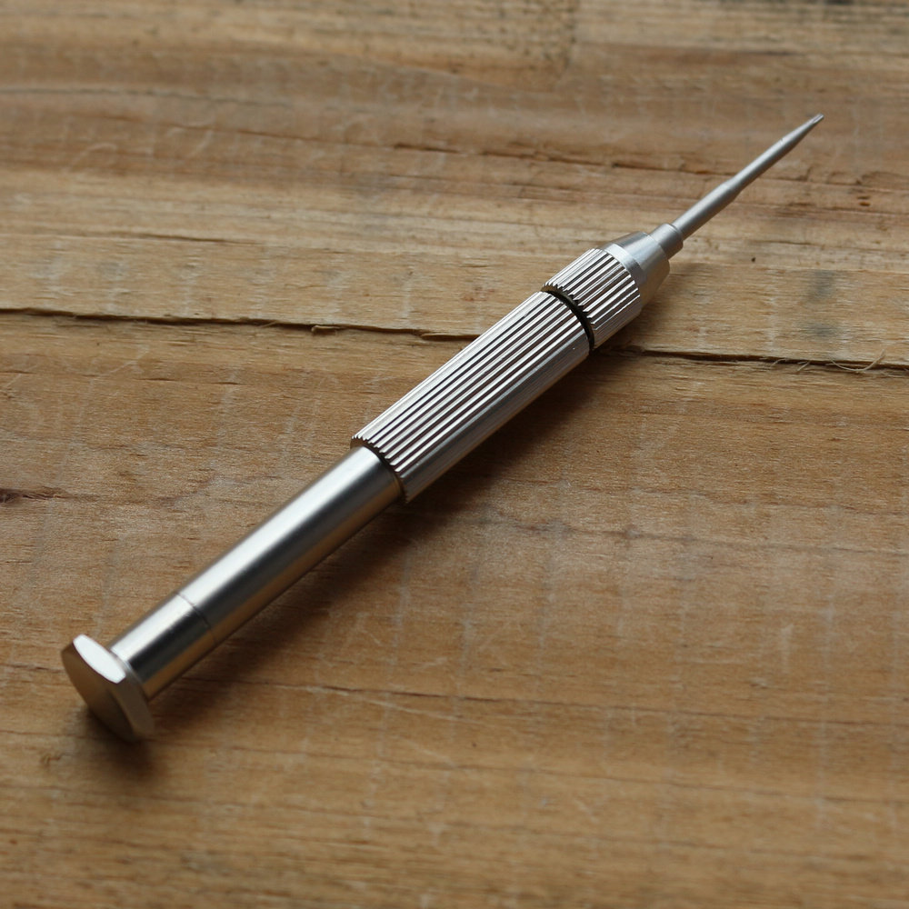 德国进口S2钢精密螺丝刀钟表维修拆机工具一字0.81.01.21.5mm