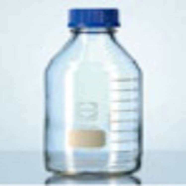 肖特SCHOTT218017353SC蓝盖瓶,透明，带盖子和倾倒环,5000mL