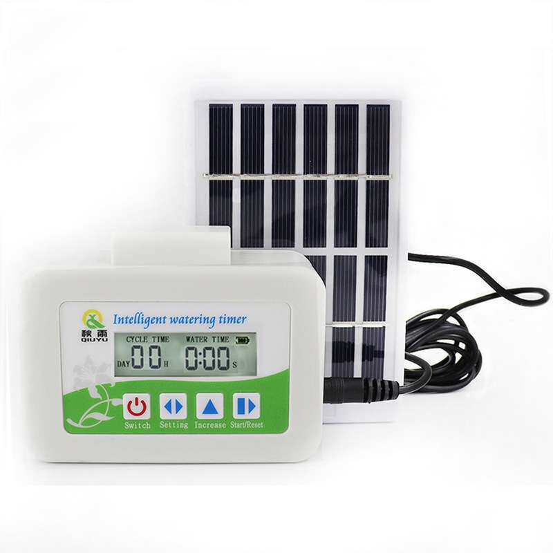 太阳能浇水定时器20盆浇花器套装灌溉工具滴灌管智能定时软管洒水