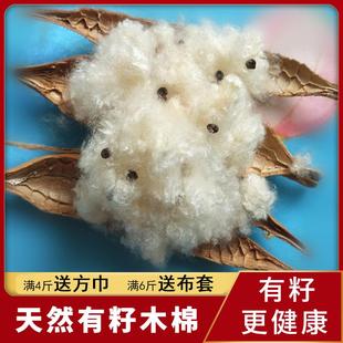 WBZ7天然带子木棉花枕头纯有籽木棉枕芯四川攀枝花棉絮木棉枕心填