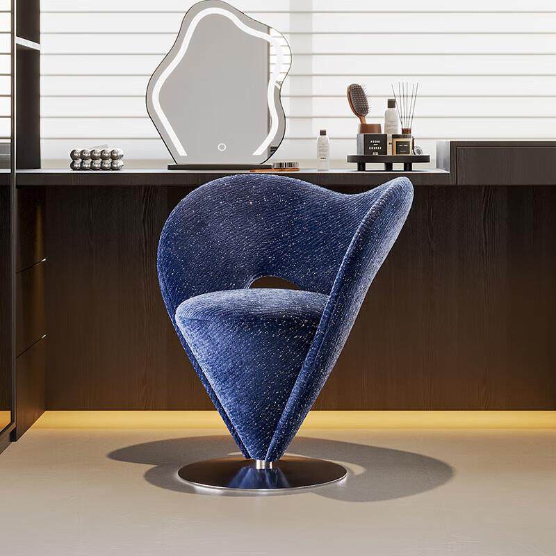 意式极简设计师款单人沙发椅艺术锥形星空化妆凳轻奢简约梳妆台椅,玩具/童车/益智/积木/模型,毛绒/玩偶/公仔/布艺类玩具,淘宝优惠券,粉丝福利购,淘宝优惠卷