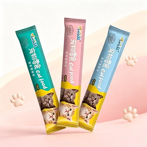 猫咪解馋猫条零食鲜肉流质湿粮包营养补水拌饭奖励零食