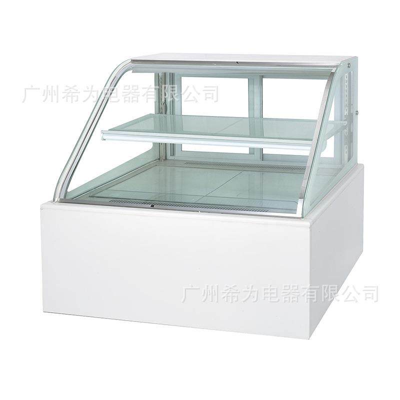 双弧形蛋糕展示柜商用立式冷藏展示柜甜品蛋糕陈列柜冰淇淋蛋糕房