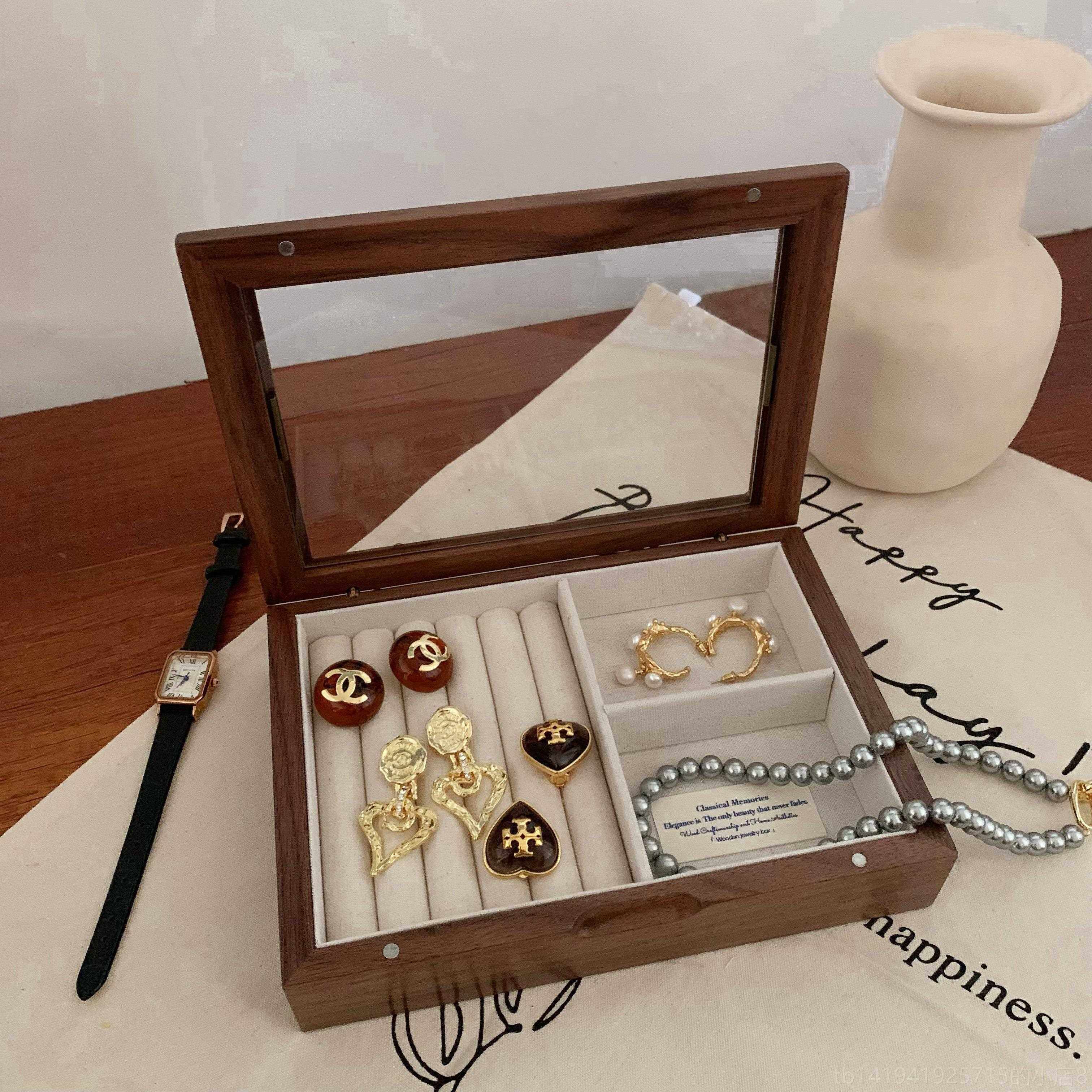 正品桃古实复木首饰盒胡木收纳盒戒指麻布内饰品盒衬陈列道具展示,饰品/流行首饰/时尚饰品新,首饰盒,淘宝优惠券,粉丝福利购,淘宝优惠卷