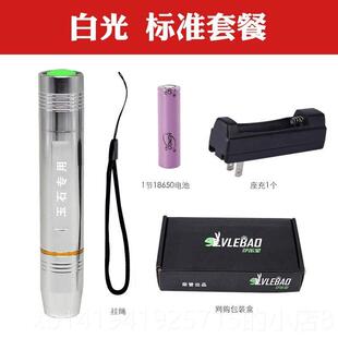 正品专石业鉴照玉手电筒强光可充电灯紫外线定宝琥珀翡石翠文玩专