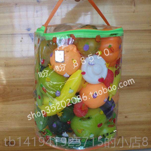 正品儿过家家玩具数仿真食婴儿认知水蔬果菜童幼儿园物益智玩具59