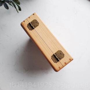正品素收匠己木黑胡桃实木首户口本结婚证纳盒高端饰礼品结伴婚手