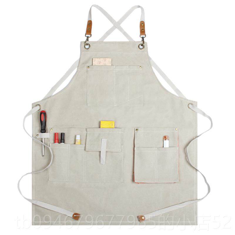 正品工匠防电维修木工围裙男士加厚水定制log工园艺美o发师工具工