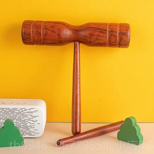 正品专业中小学榉双响筒大光面木双响桶高低音乐号教具奥夫打尔击