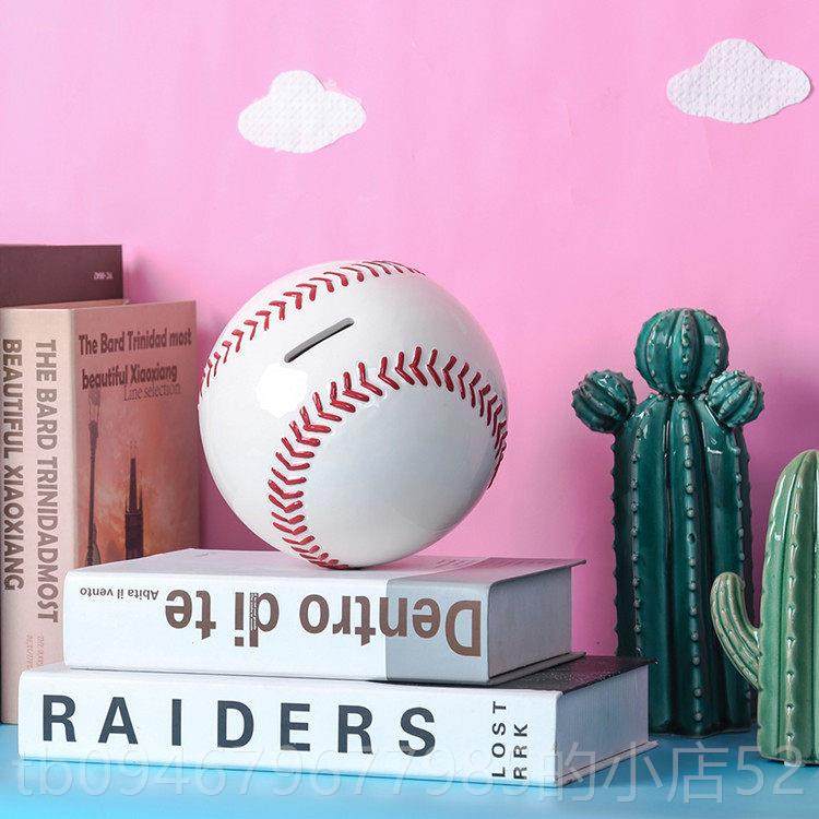 正品足球陶瓷存钱罐蓄罐创意运动卡童储儿钱罐通成人储生日礼物,节庆用品/礼品,储蓄罐,淘宝优惠券,粉丝福利购,淘宝优惠卷