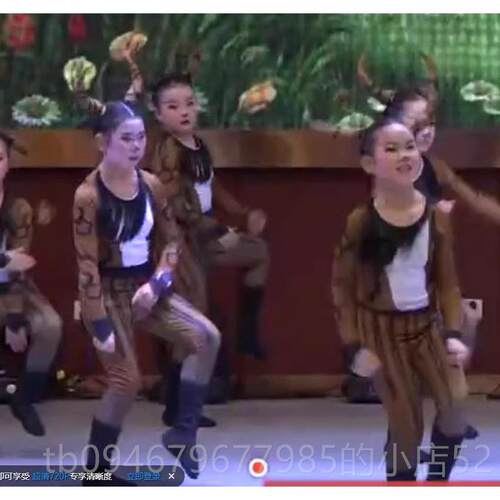 正品万圣年节cosp演出服儿童王二服小舞蹈万圣节服装牛少二王小表