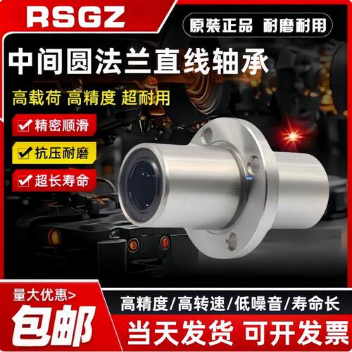 RSGZ耐磨耐用直线法兰轴