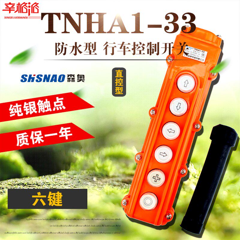 行车开关TNHA1-33手持起重机升降控制电动葫芦按钮天行吊车COB-33