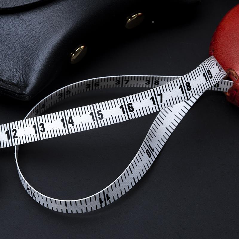 卷它皮尺植鞣皮具套软尺可携式测量工尺子迷无你衣服腰围WT797标
