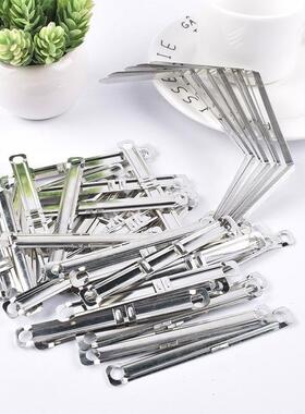 金属双孔装订夹单孔打孔器文件装订夹条压条纸张装订夹活页装订扣