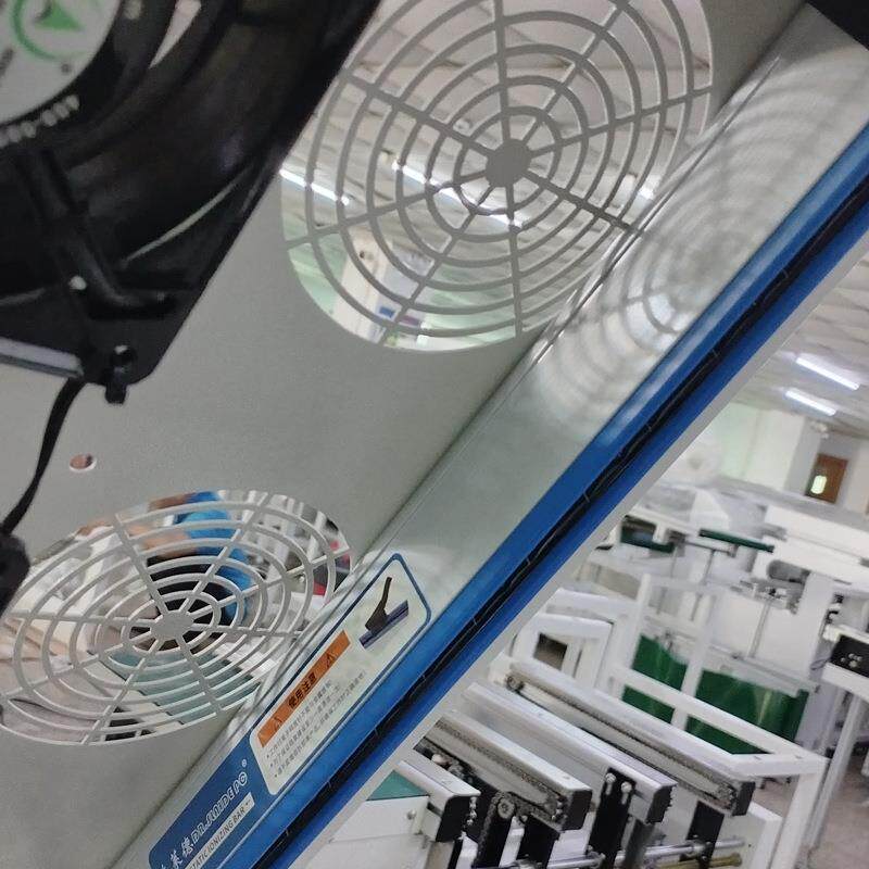 除静电smt链条接驳台带冷风罩防尘降温冷却pcb电路板生产线输送机