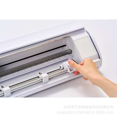 原装进口CAMEO5a刻字机不干胶卡纸PU烫画膜不织布毛毡巡边切割机