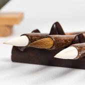 高档兼毫笔中楷狼毫书套装 毛法笔大字软笔欧楷毛行书毛笔纯羊毫楷