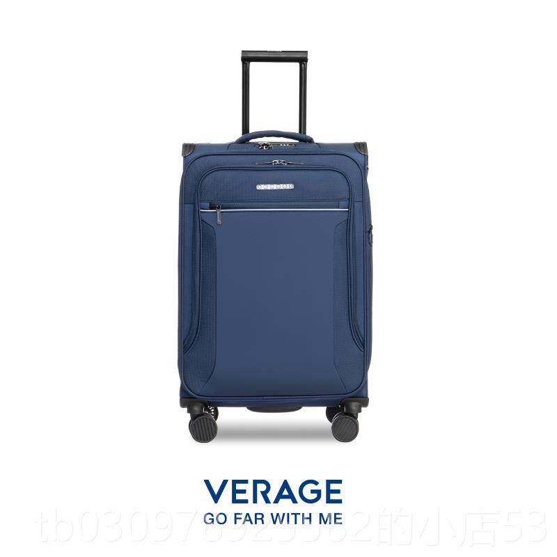 高档VER箱AGE维丽杰防水超轻牛布行李静万向轮小音津型拉杆登机旅
