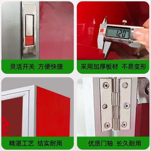 消火栓箱消防栓箱全套室内消火栓玻璃面消防箱用消防器材箱可定制