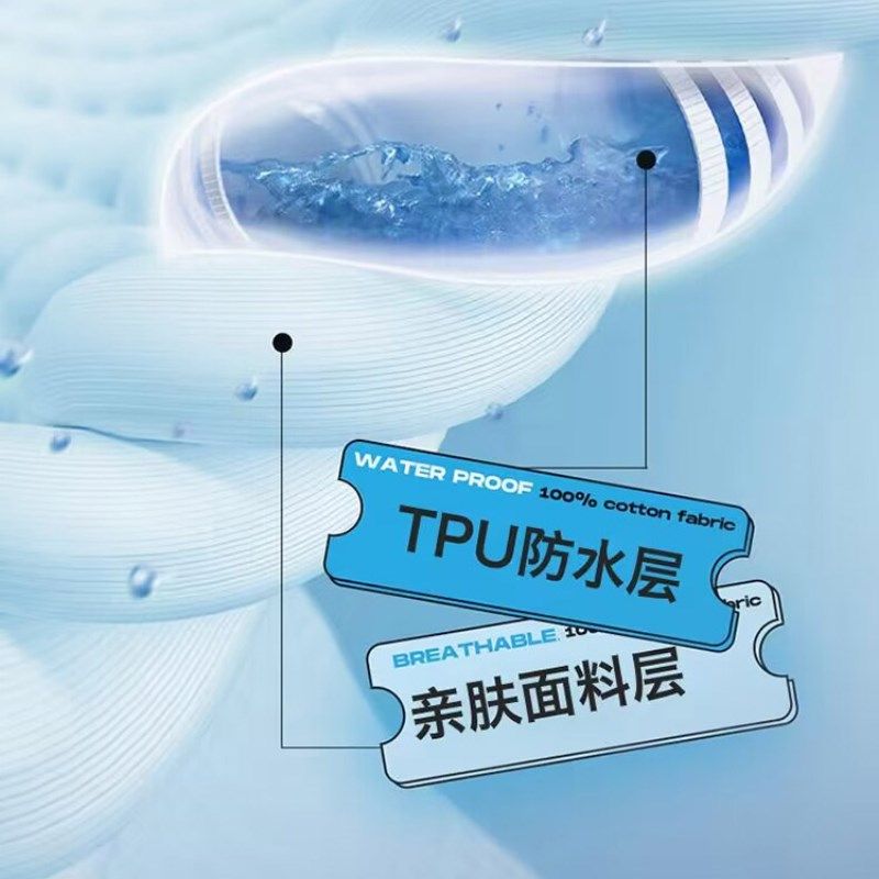 床笠罩纯棉防水全包全棉床单件床垫保护套儿童隔尿罩宿舍榻榻米床,床上用品,床笠,淘宝优惠券,粉丝福利购,淘宝优惠卷