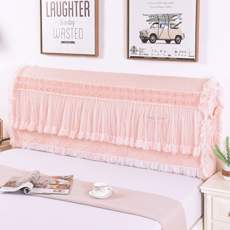 唯美蕾丝床头罩套皮床保护套防尘罩床头套床靠背软包公主风,居家布艺,床头罩,淘宝优惠券,粉丝福利购,淘宝优惠卷