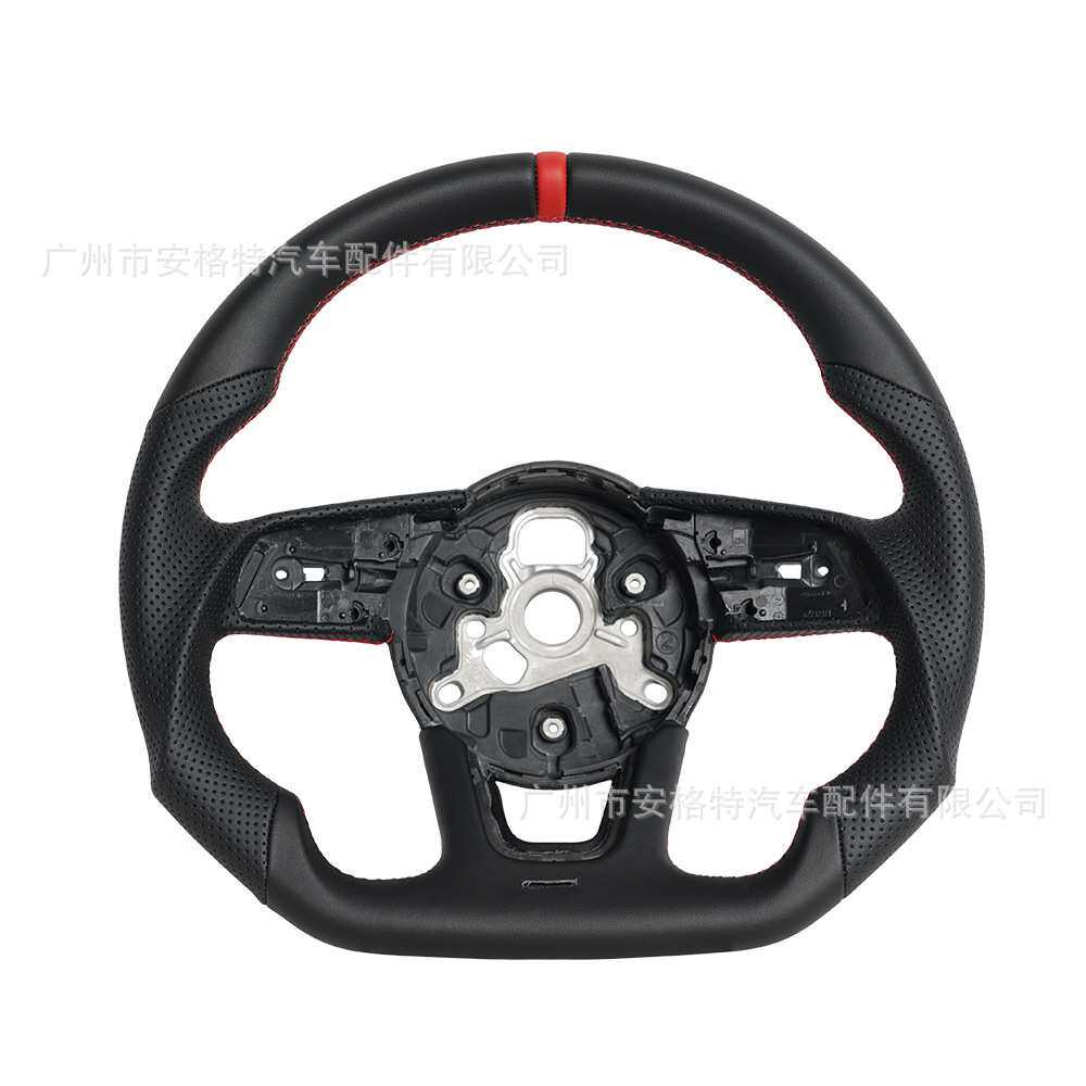 适用奥迪 Audi B9 A3/S3/RS3 A4/S4 A5/S5/RS5全皮方向盘改装定制
