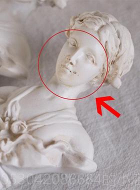 正品花柜法式复古做旧树脂照道具家居追鞋拍小摆件