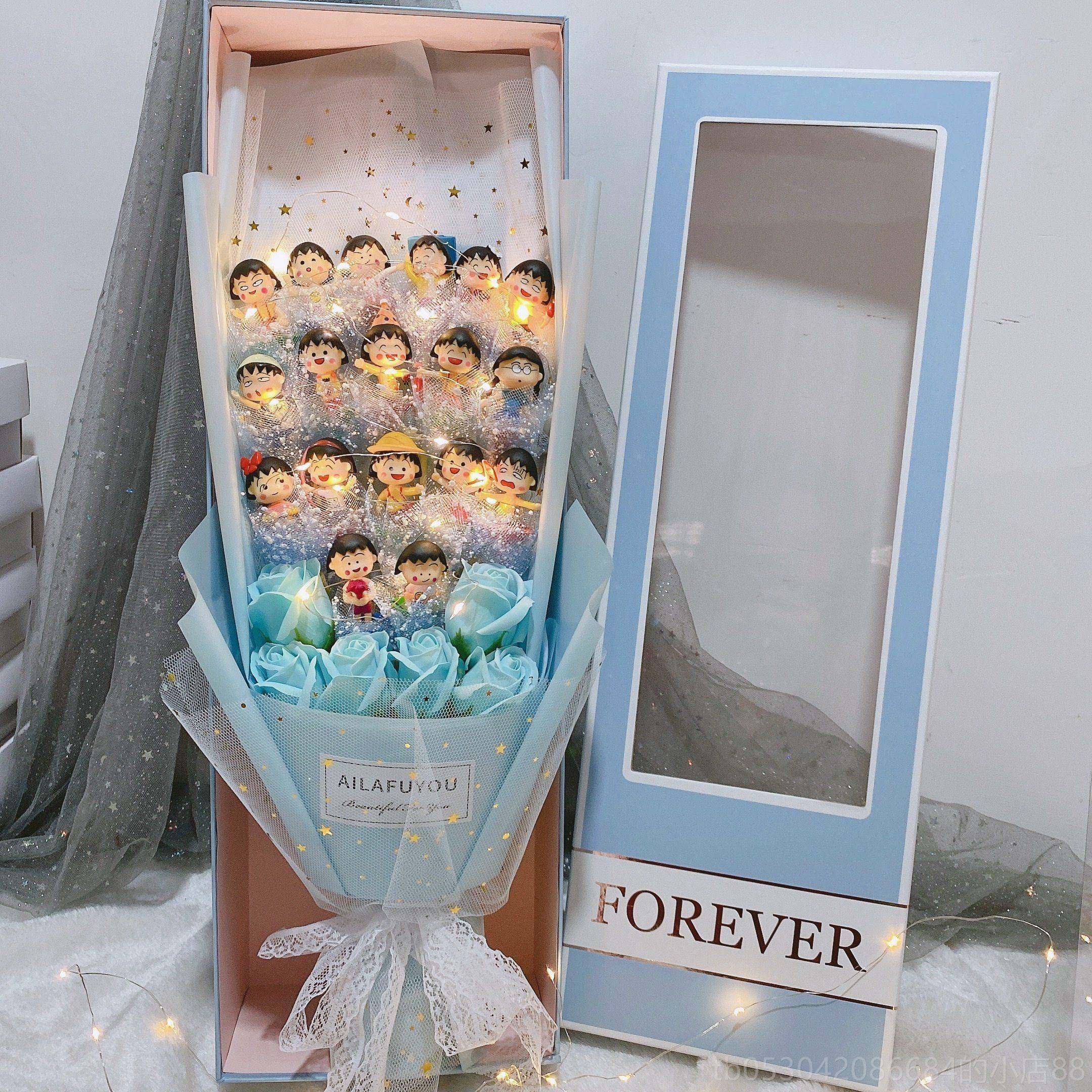 正品创意闺蜜桃生日物送女友樱小丸子玩礼偶礼花束毕业特别走心52,节庆用品/礼品,创意礼盒/礼品套组,淘宝优惠券,粉丝福利购,淘宝优惠卷