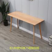 正品 书桌全实木北欧电脑桌儿童写学习桌单字台小长工毛作台纯山简