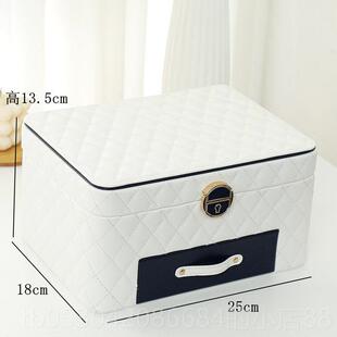 正品大容量公主欧式韩纳国首收盒首饰盒子手环饰耳饰耳耳针盒带饰