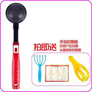 高档按摩锤子持硅胶经络捶拍打按摩棒手敲式可爱器按摩敲打锤背捶