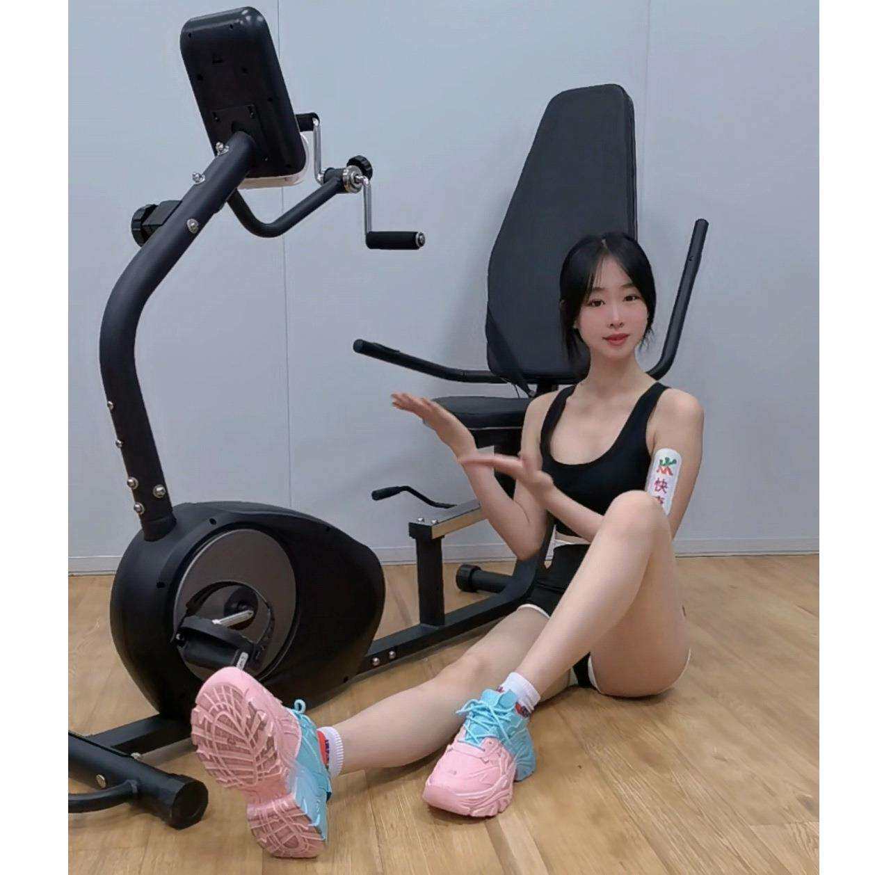 上下肢手脚两用锻炼机室内运动健身车主动式训练中老年人脚踏车