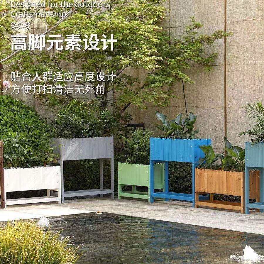防腐木花槽长方形阳台实木头花盆庭院长条隔断花箱户外种植箱围栏,模玩/动漫/周边/娃圈三坑/桌游,模型制作工具/辅料耗材,淘宝优惠券,粉丝福利购,淘宝优惠卷