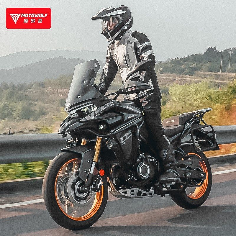 摩多狼摩托车骑行服套装男夏季防水保暖四季重机车专业摩旅拉力服