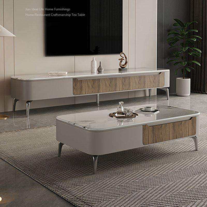 微晶石茶几电视柜组合家用小户型现代简约高级轻奢长方形储物茶几,玩具/童车/益智/积木/模型,毛绒/玩偶/公仔/布艺类玩具,淘宝优惠券,粉丝福利购,淘宝优惠卷
