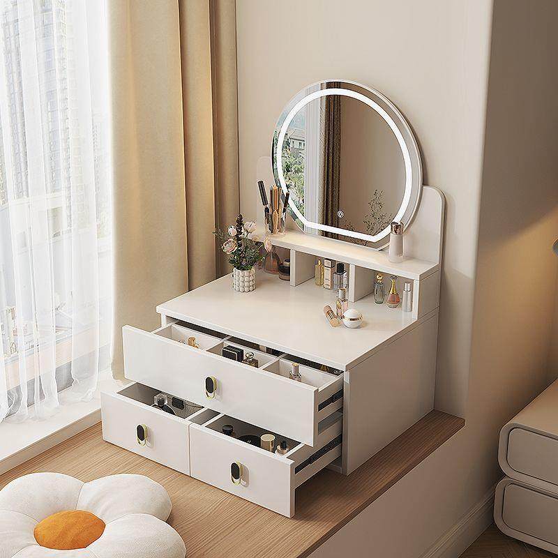 白色梳妆台飘窗家用小户型现代简约分区储物床头柜圆镜化妆桌,玩具/童车/益智/积木/模型,毛绒/玩偶/公仔/布艺类玩具,淘宝优惠券,粉丝福利购,淘宝优惠卷