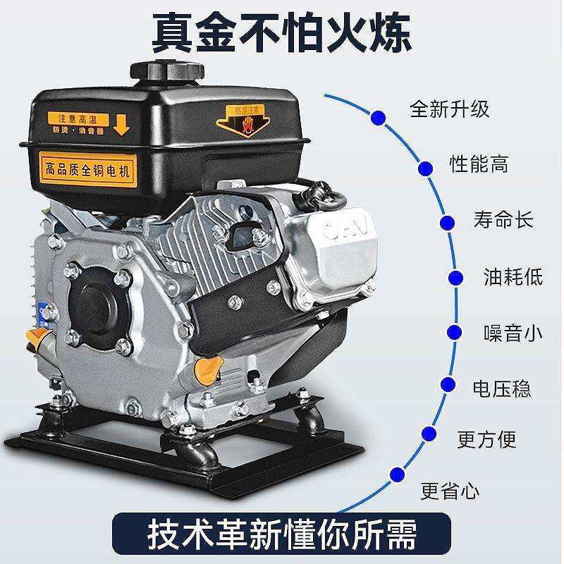 刚力48v60v72v伏电动两轮三轮车四轮车汽车轿车增程器汽油发电机