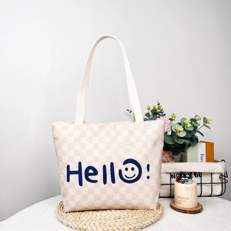 新款加厚帆布双面印花春夏百搭文艺网红帆布包托特包大容量单肩包,箱包皮具/热销女包/男包,时尚帆布包,淘宝优惠券,粉丝福利购,淘宝优惠卷