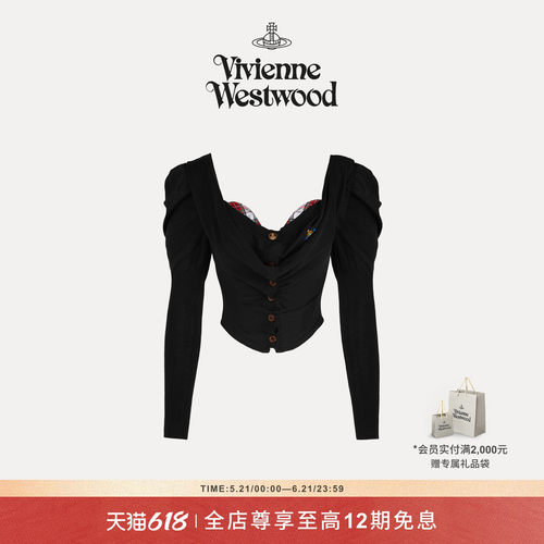【新品】Vivienne Westwood西太后BEA CORSET CARDI女式针织开衫