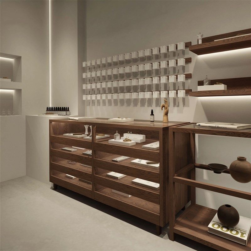 饰品珠宝展示柜眼镜店陈列柜服装店中岛柜流水台玻璃首饰靠墙边柜