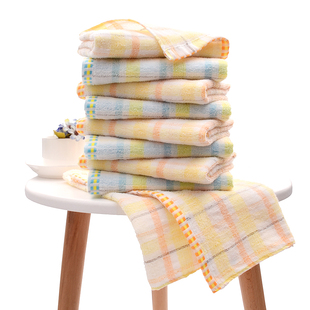 高级毛巾纯棉洗脸家用大人丝光巾成人柔软吸水不掉毛儿童洗澡薄款