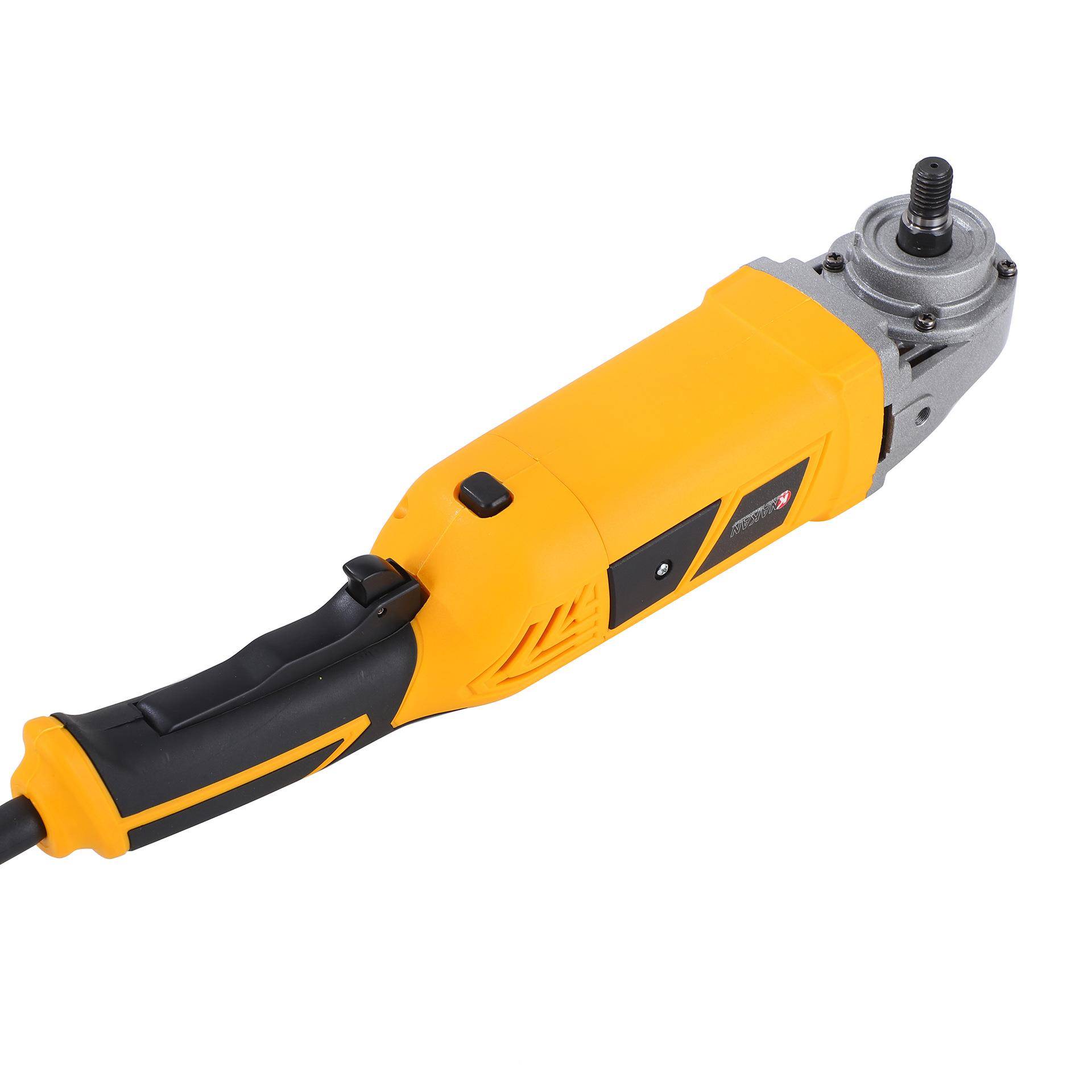 新机款家用电手持打磨机HYC动有刷锂角磨插电式切割机磨电光机