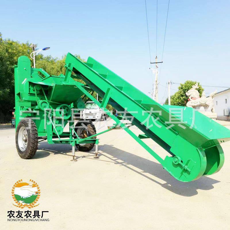 TUG15马力柴机版4吨玉米脱装粒机自动袋打家包谷机用自动打玉米油
