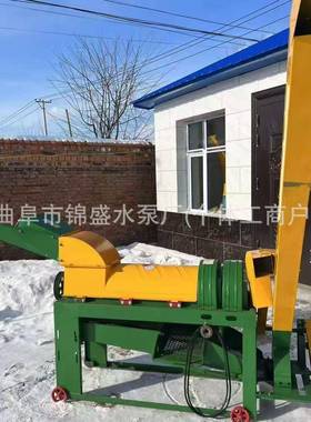 全自LUD动加玉脱粒型机家用小电动脱粒米机器剥粒打玉厚米设备