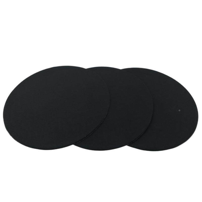 抛光面阻尼布黑色抛垫皮DQW镜面研磨不锈钢镜精抛光精布