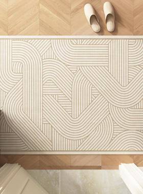 入户门地垫门脚皮垫玄关口门垫可擦洗免pltao7397洗裁剪vc入门进