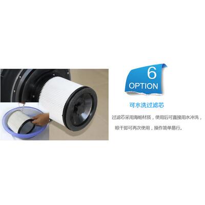 凯德威吸尘器滤芯0FPPR5800滤L工业多吸尘器滤网折式海8帕过器